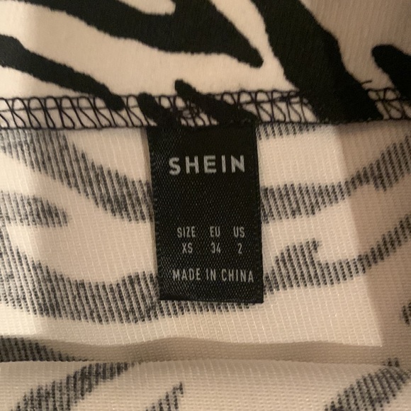 shein zebra skirt - Picture 3 of 5